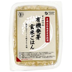 オーサワジャパン オーサワの有機発芽玄米ごはん 160g