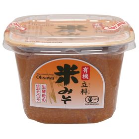 オーサワジャパン 有機立科米味噌カップ 750g