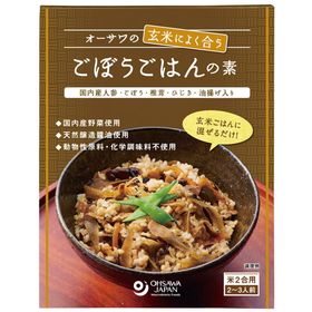 オーサワジャパン オーサワの玄米によく合うごぼうごはんの素 120g