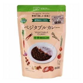 創健社 ベジタブルカレーREGULAR（中辛） 210g