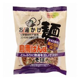 創健社 お湯かけ麺　鳥南ばん味そば 71g(めん60g)