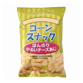 創健社 コーンスナック ほんのりかるいチーズあじ 50g