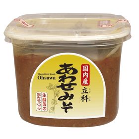 オーサワジャパン オーサワの国内産立科あわせみそ　カップ 650g