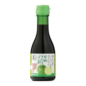 ヒカリ 職人の夢・有機すだちぽん酢 １８０ｍｌ