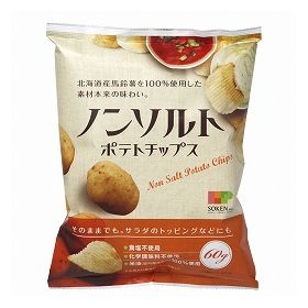 創健社 ノンソルトポテトチップス 60ｇ