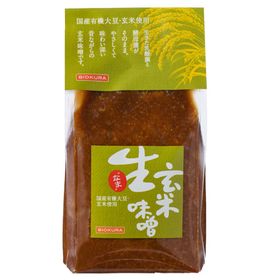 ビオクラ食養本舗 「生」玄米味噌　500g