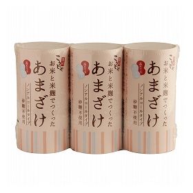 こうじや里村 お米と米麹でつくったあまざけ 125ml×3本