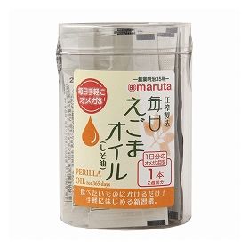 太田油脂 毎日えごまオイル（丸筒） 3g×14本