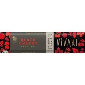 アスプルンド VIVANI　オーガニックダークチョコレートバー　ブラックチェリー 35g