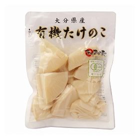 クローバー食品 国産有機竹の子スライス 80g