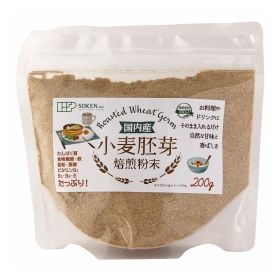 創健社 国内産小麦胚芽焙煎粉末 200g