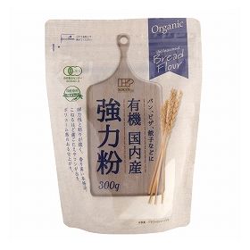 創健社 有機国内産 強力粉 300g