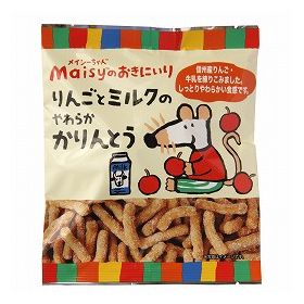 創健社 メイシーちゃんのおきにいり　りんごとミルクのやわらかかりんとう 50g