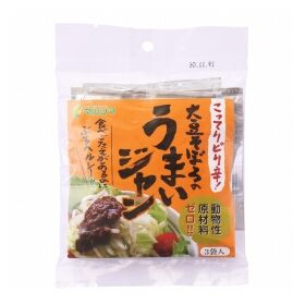 純正食品マルシマ 大豆そぼろのうまいジャン 120g（40g×3）