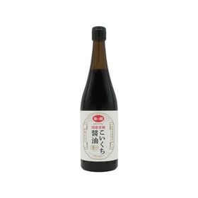 海の精 国産有機こいくち醤油 720ml