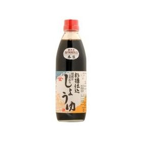 ヤマヒサ 頑固「本生」濃口醤油 500ml