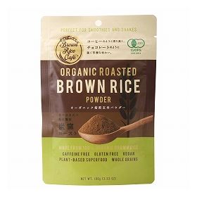 Brown Rice Café オーガニック焙煎玄米パウダー 100g