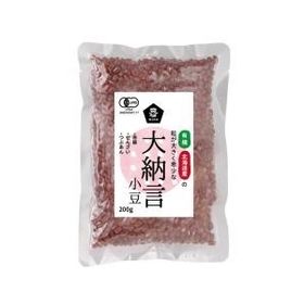 ムソー 国内産有機大納言小豆 200g
