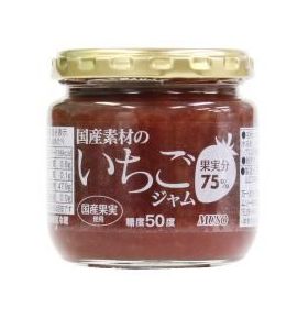 ムソー 国産素材のいちごジャム 200g