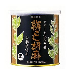 大村屋 絹こし胡麻（黒）・缶入 270g