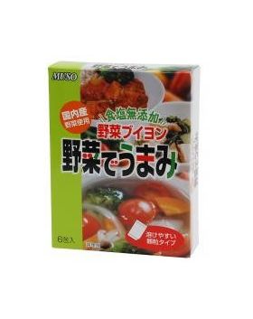 ムソー 野菜でうまみ〈食塩無添加〉 3.5g×6