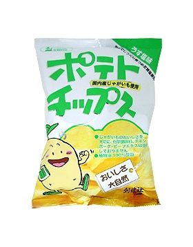 創健社 ポテトチップス　うす塩味 60g