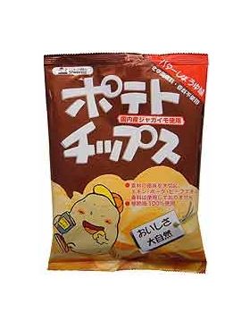 創健社 ポテトチップス　バターしょうゆ味 60g