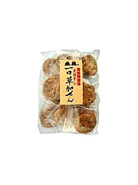 恒食 一口草加せん　黒ごま（無農薬） 30枚