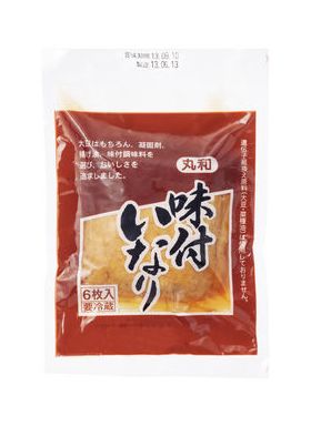 丸和食品 味付いなりあげ(冷蔵) 6枚