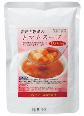 コジマフーズ 五穀と野菜のトマトスープ（ミネストローネ） 160g