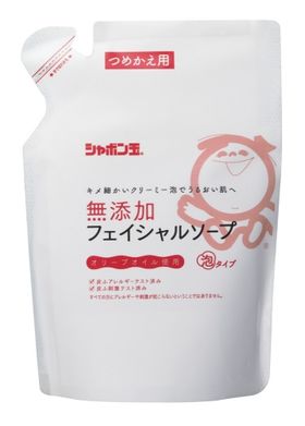 シャボン玉 無添加フェイシャルソープつめかえ用 180ml