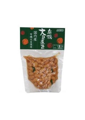 ムソー 有機大豆煮豆 145g