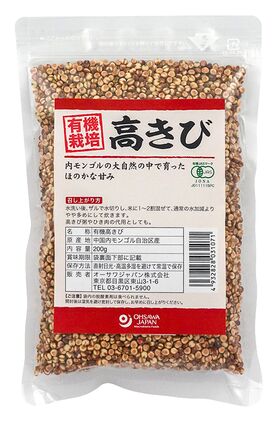 オーサワジャパン 有機高きび(内モンゴル産) 200g