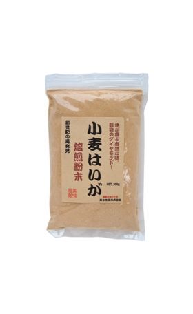 富士食品 焙煎小麦はいが 粉末 300g