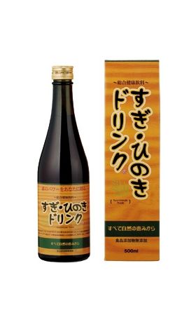 カミナリヤ すぎ・ひのきドリンク 500ml