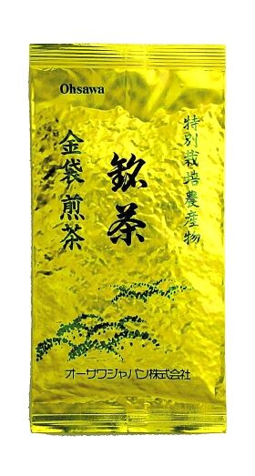 オーサワジャパン 金袋　浅蒸　上級煎茶 75g